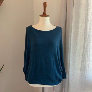 Teal Dolman Sweater - Jolie (XS)